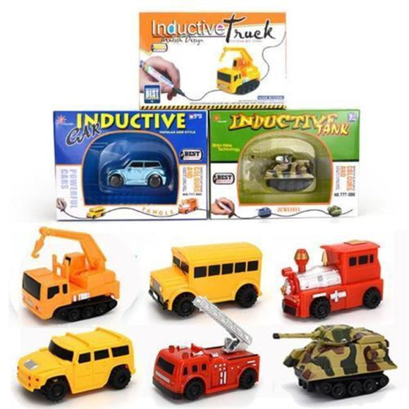 Line Pen Inductive Toy Car - overstocktarget