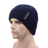 Winter Knitted Bonnet Warm Baggy Hats For Men and Women - overstocktarget