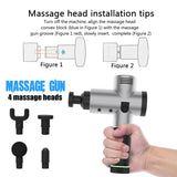 Professional Deep Tissue Muscle Massage Gun - overstocktarget