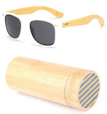 Men's Sports UV400 Wooden Sunglasses - overstocktarget